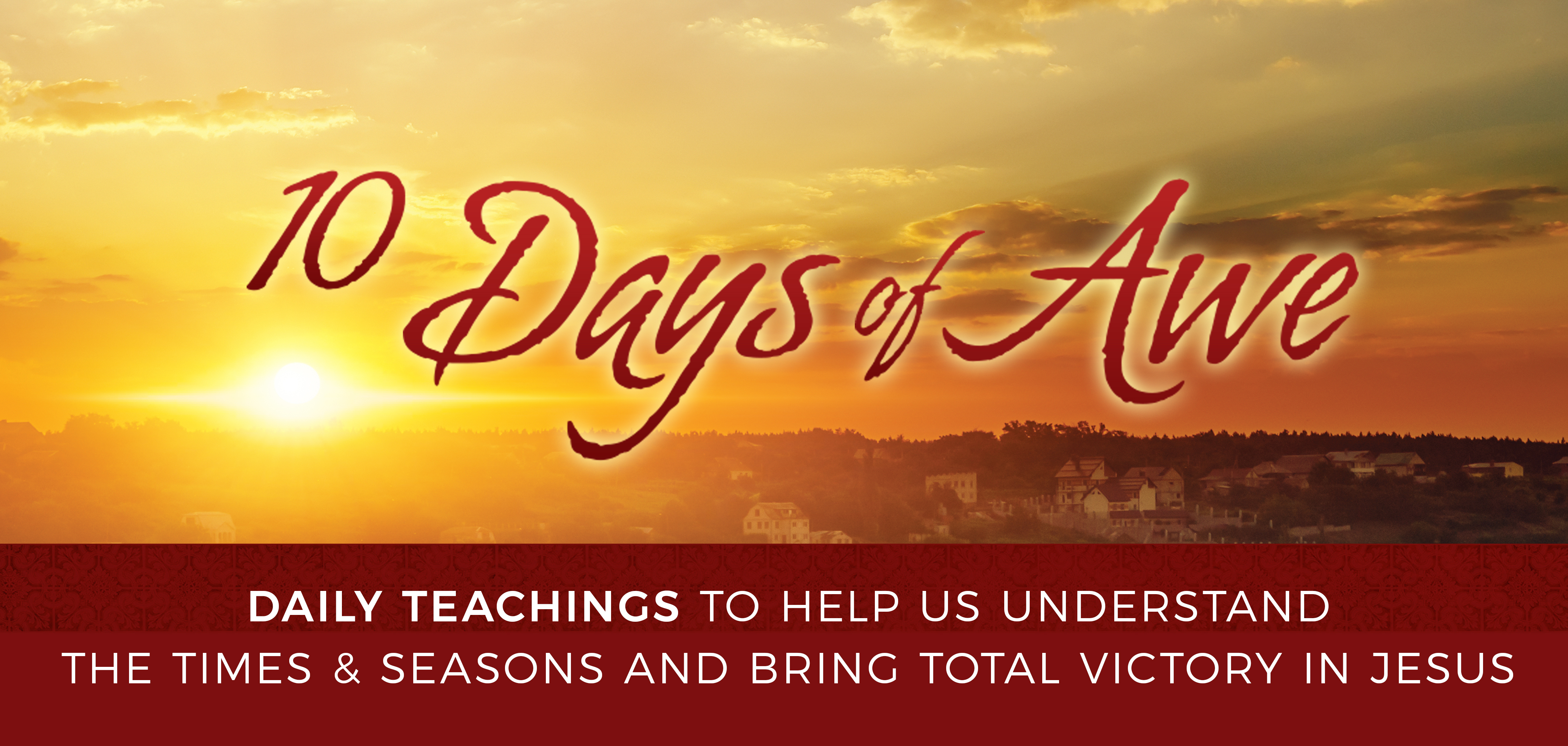 10 Days of Awe Email Teaching Series